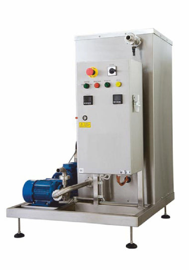 Pasteurizator 450 L/h, 45 kW, reglaj automat