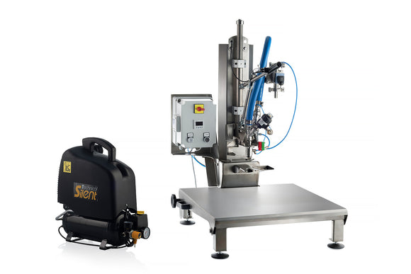 Utilaj imbuteliat lichide semiautomat Bag-in-Box BB 12