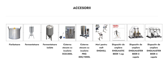 Accesorii linii bere