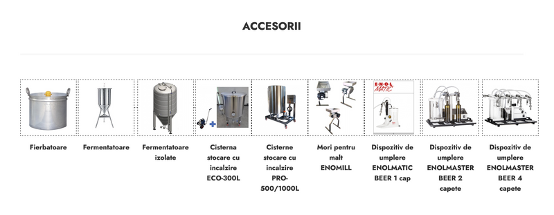 Accesorii linii bere