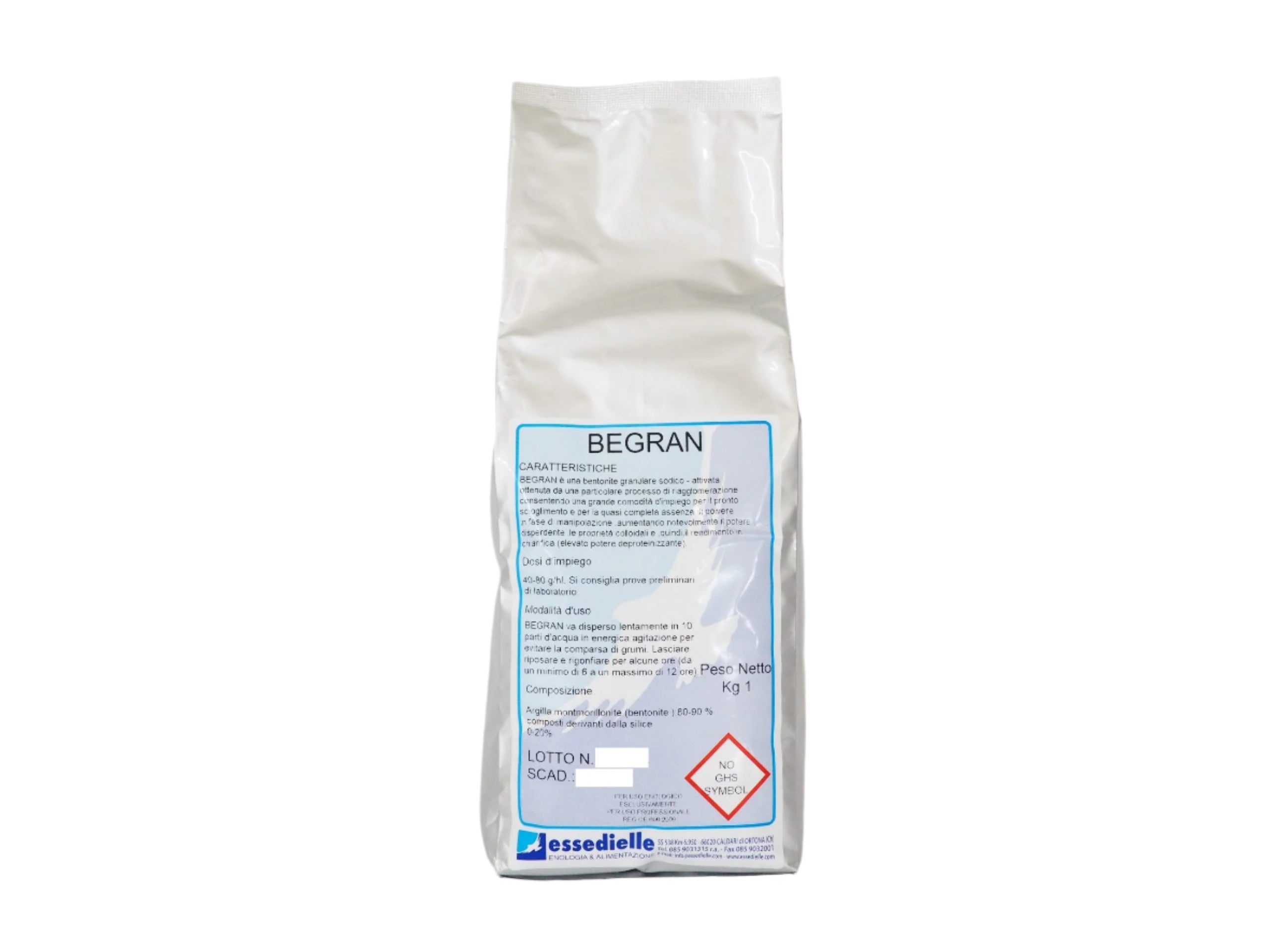 Bentonita vinificatie BEGRAN