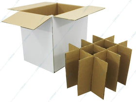 Cardboard box for 6/12 bottles 0.75Cl