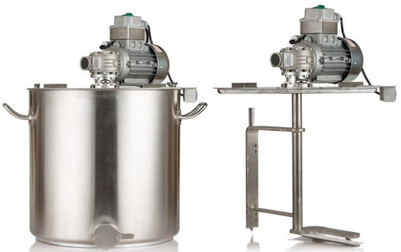 Oala INOX cu agitator JAM 50 L