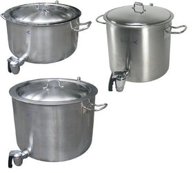 Professional sweet pot with tap 18 - 26 - 40 l