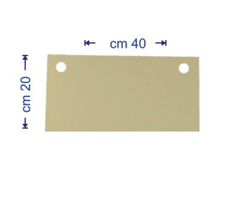 Placi filtrante 40 x 20 ROVER