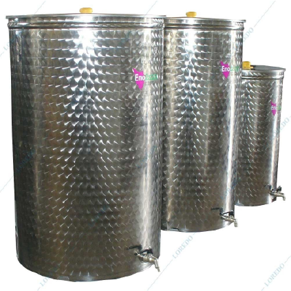 Stainless steel tanks with floating lid eco fpn 150l