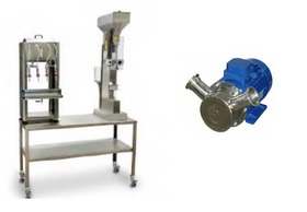 Filling system with 4 heads and doping