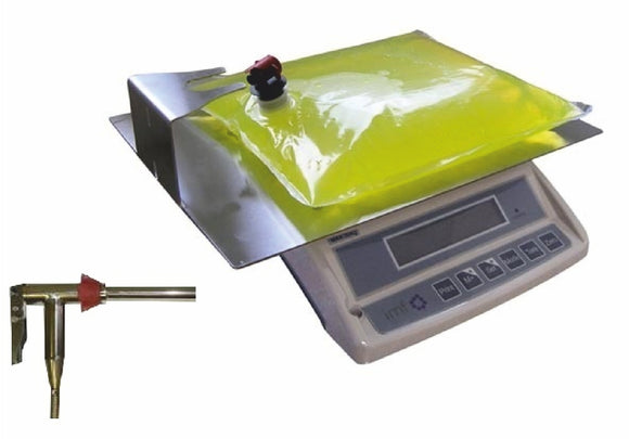 Echipament de umplere bag-in-box cu cantar