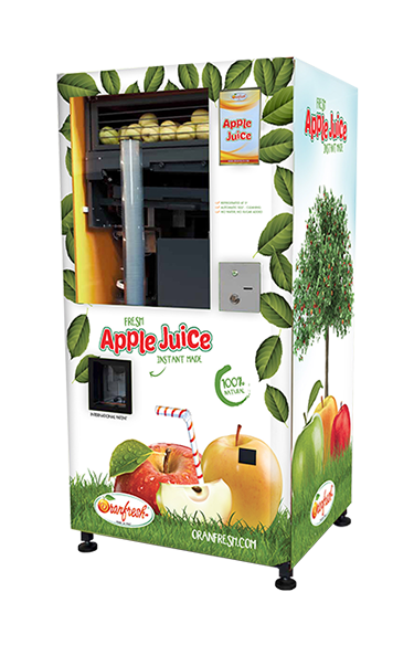 Oranfresh juice juicer-dispenser - A new niche on the Romanian market