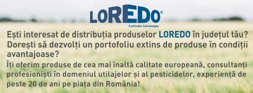 Esti interesat de distributia produselor Loredo in judetul tau?